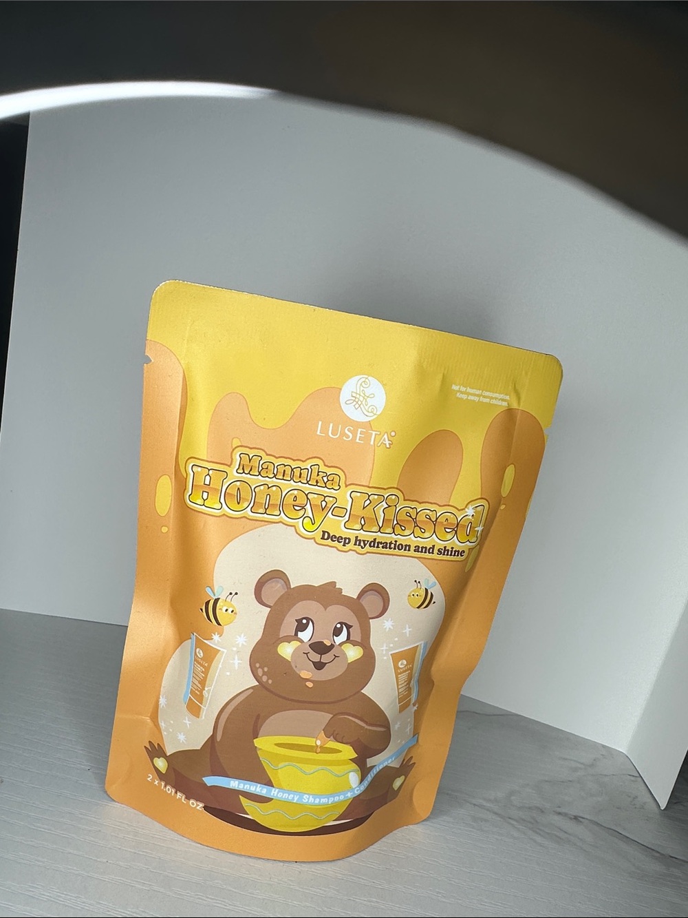 Luseta Manuka Honey-Kissed Kids Shampoo - Yellow